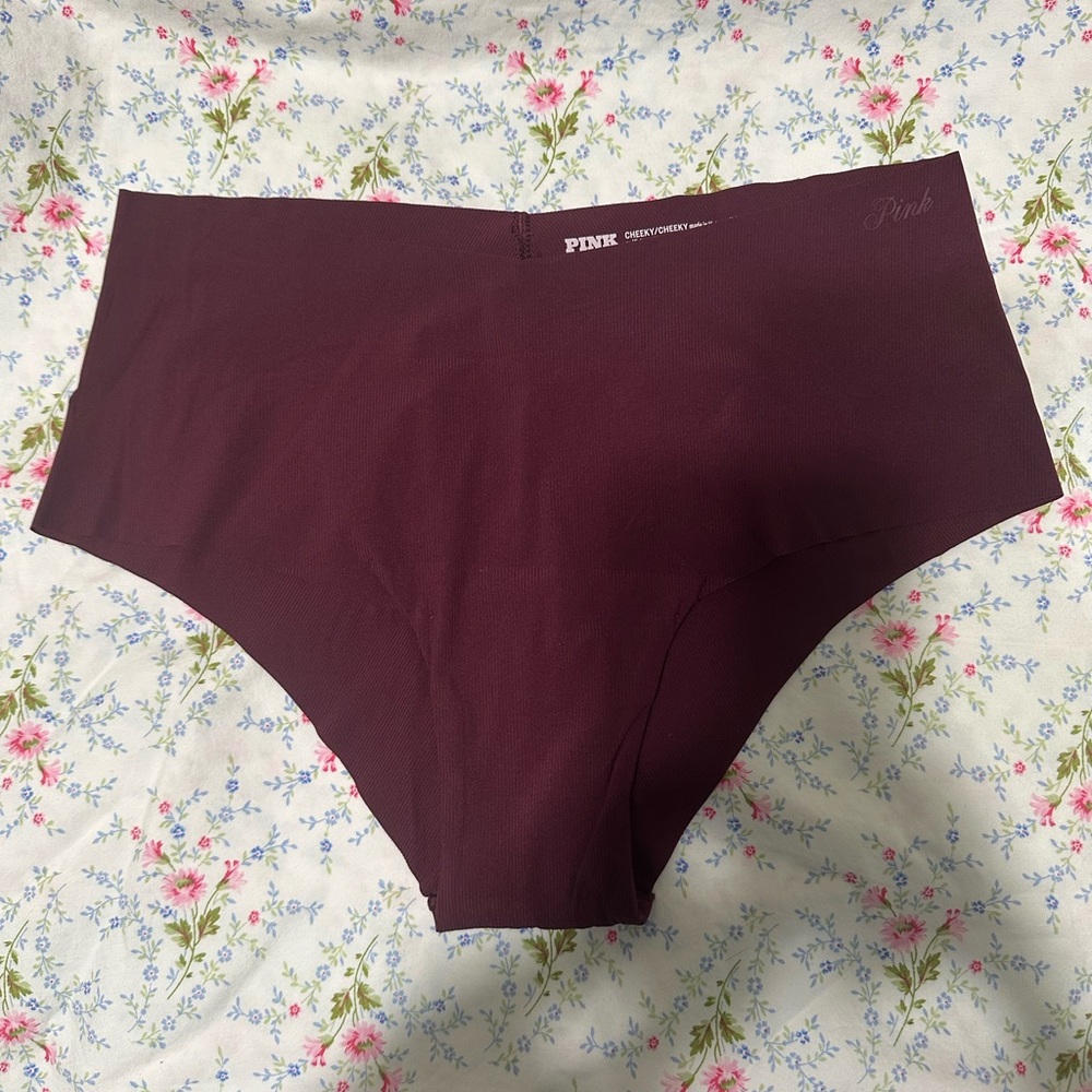 Victoria's Secret Burgundy Cheeky